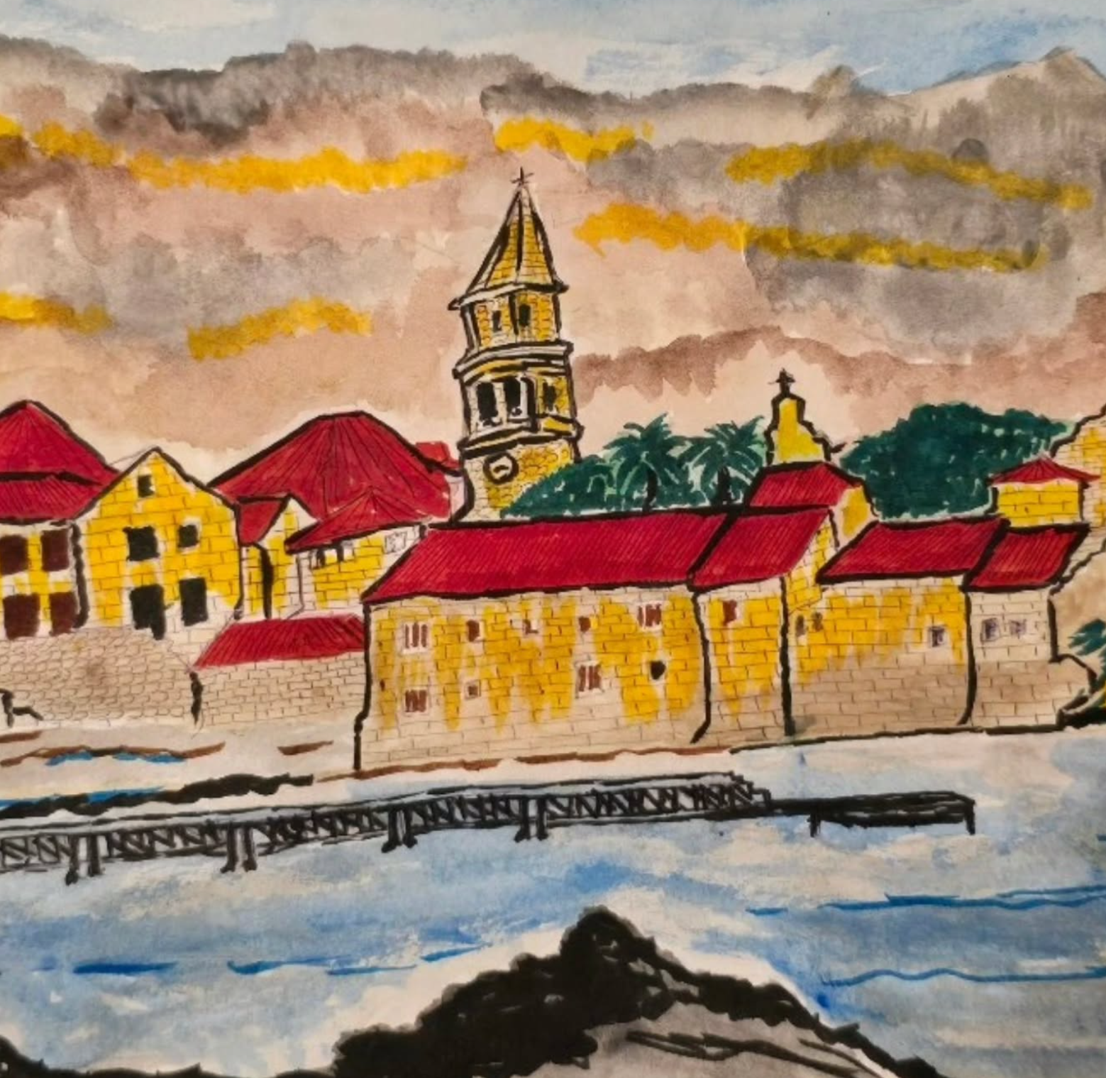 Painting of Montenegro